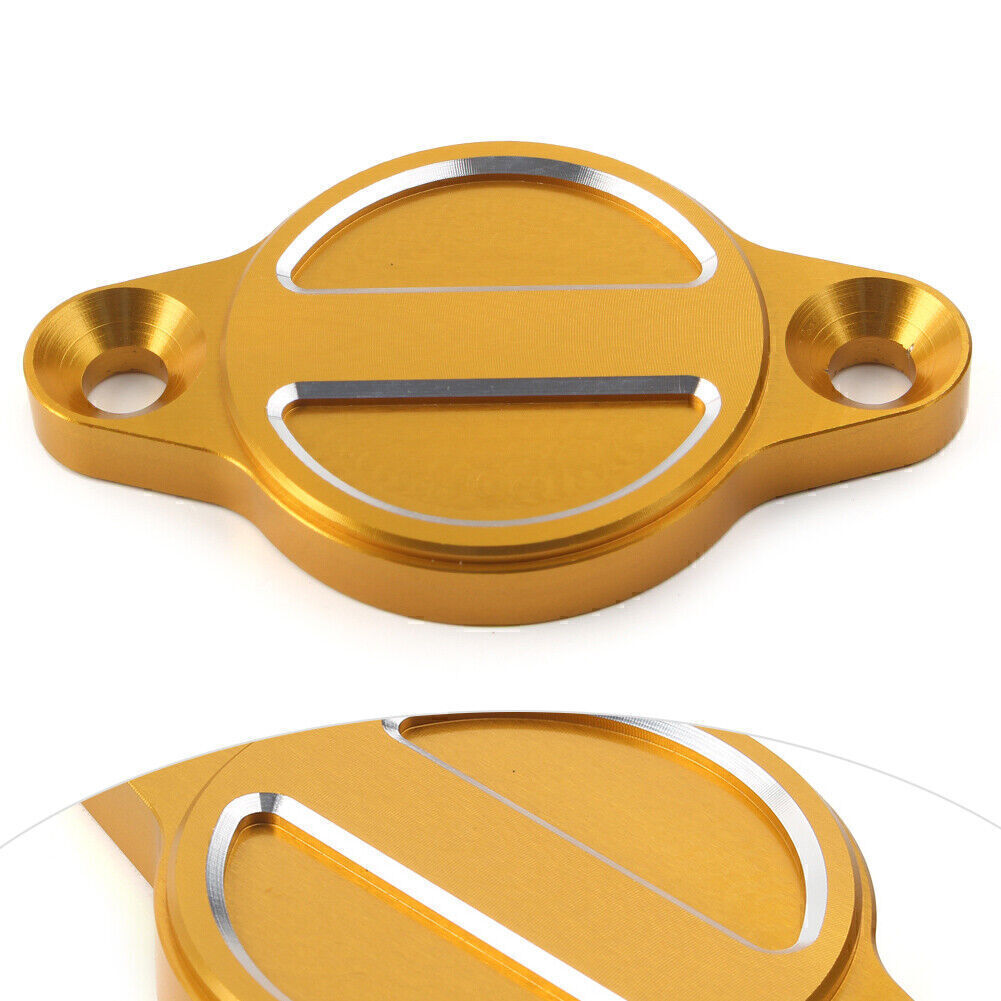 Engine Oil Filter Cap Cover Guard for DUCATI Monster 1100 1200 Multistrada Gold