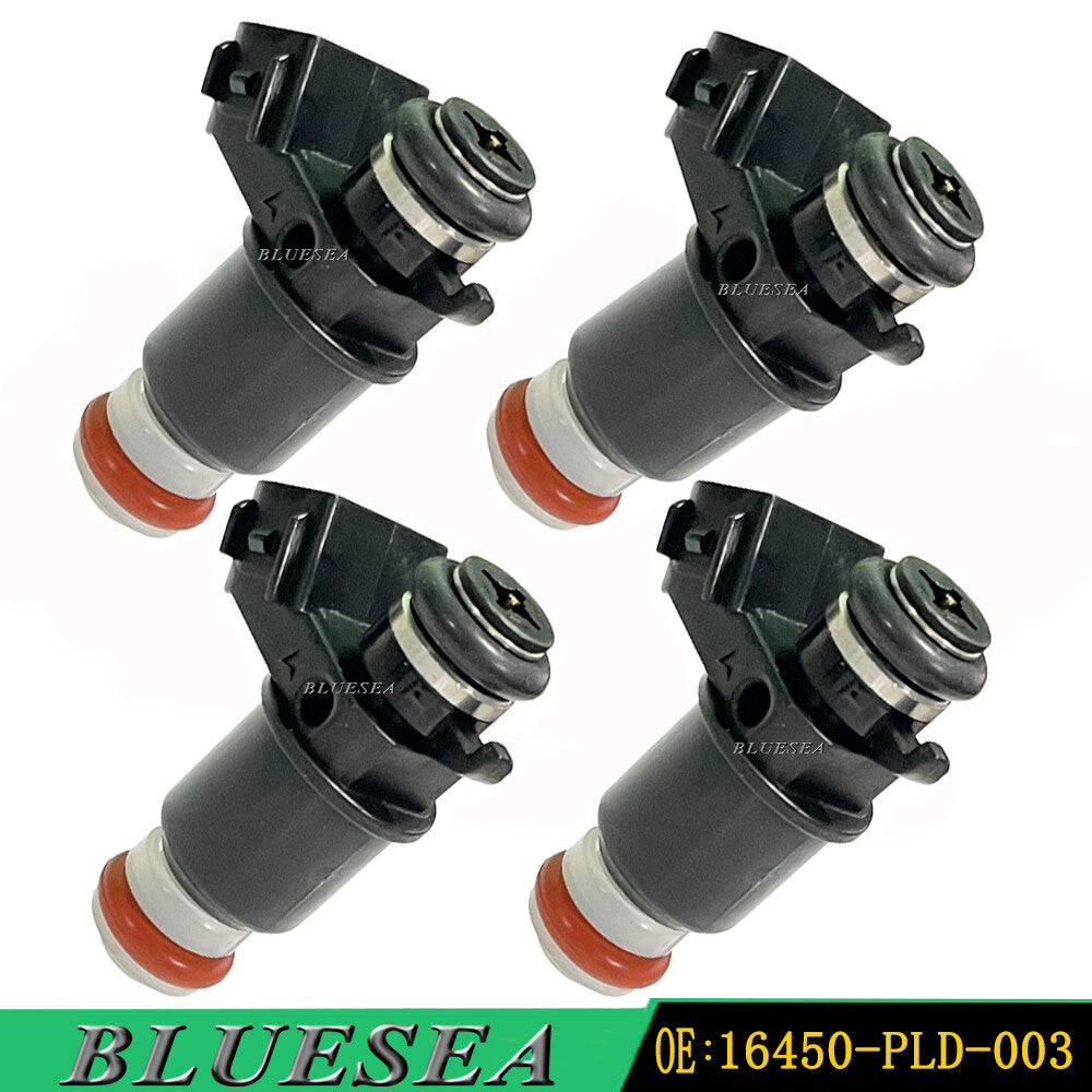 4PC NEW Fuel Injectors for Honda for Civic 1.7L EX HX DX LX 2001-2005 16450-PLD-003