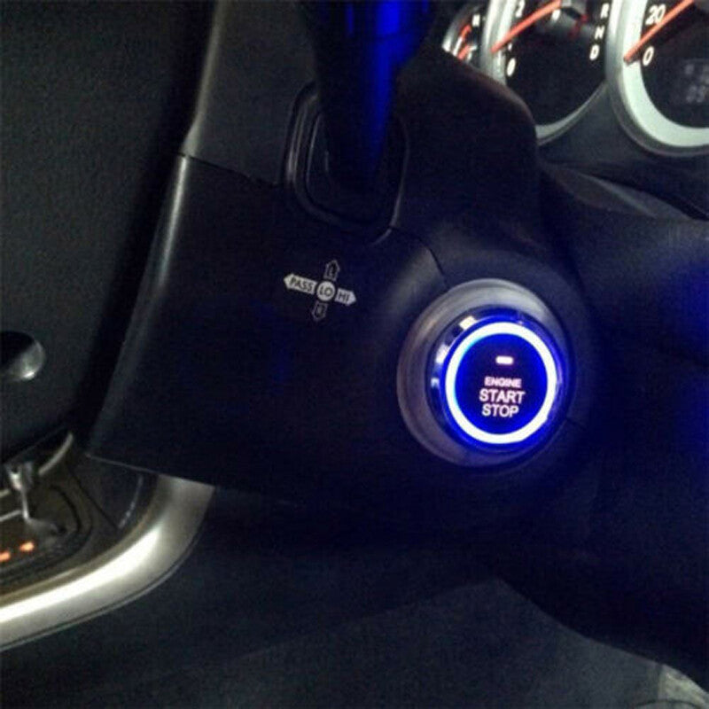 12V car ignition switch, engine start button, keyless entry starter assembly