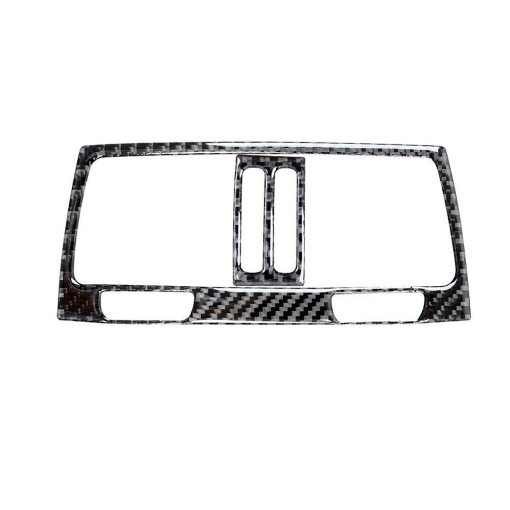 Carbon Fiber Rear Vent Outlet Frame Cover Trim for BMW X5 E70 X6 E71 2008-2013 A