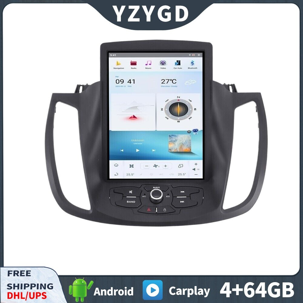 for Ford Kuga 2013-2017 Android Carplay Car Radio Stereo Receiver 64GB Screen