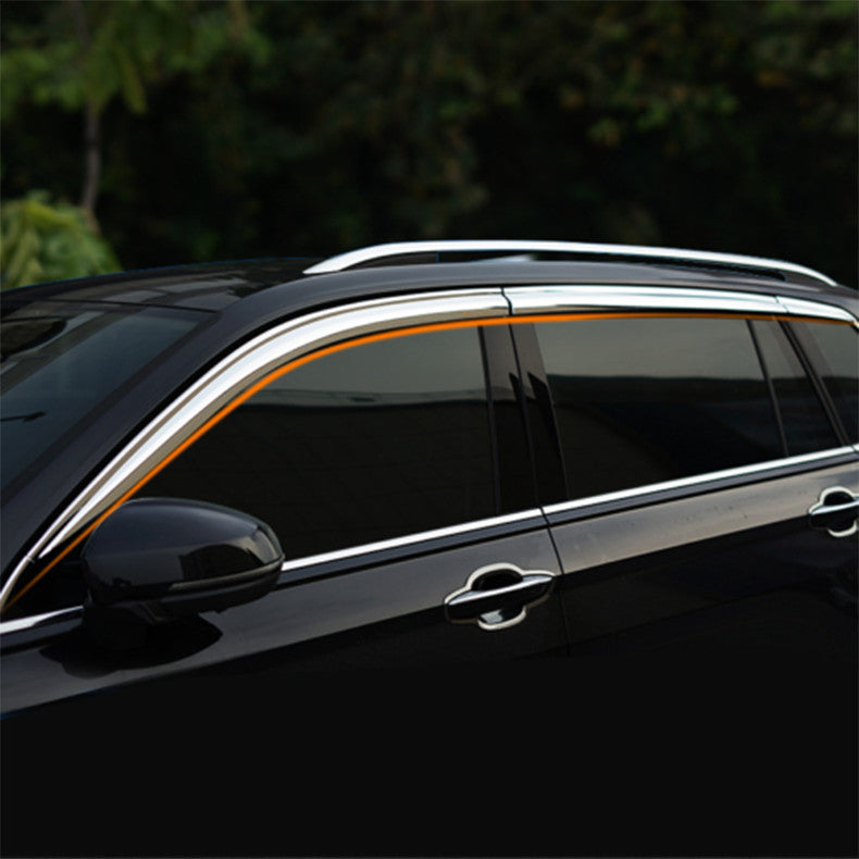 for Kia Sorento 2016-2020 Chrome Car Window Visor Sun Rain Vent Guard Deflectors