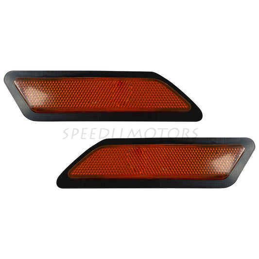 Left Right Fit for BMW 320i 328i 335i Front Bumper Reflector Side LED Marker Light