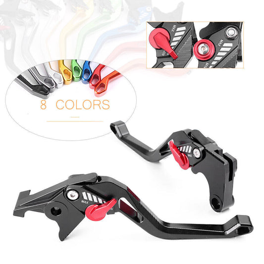 5D Hollow Short Brake Clutch Levers for KAWASAKI ZZR600 1990-2004 ZX-6 1990-1999