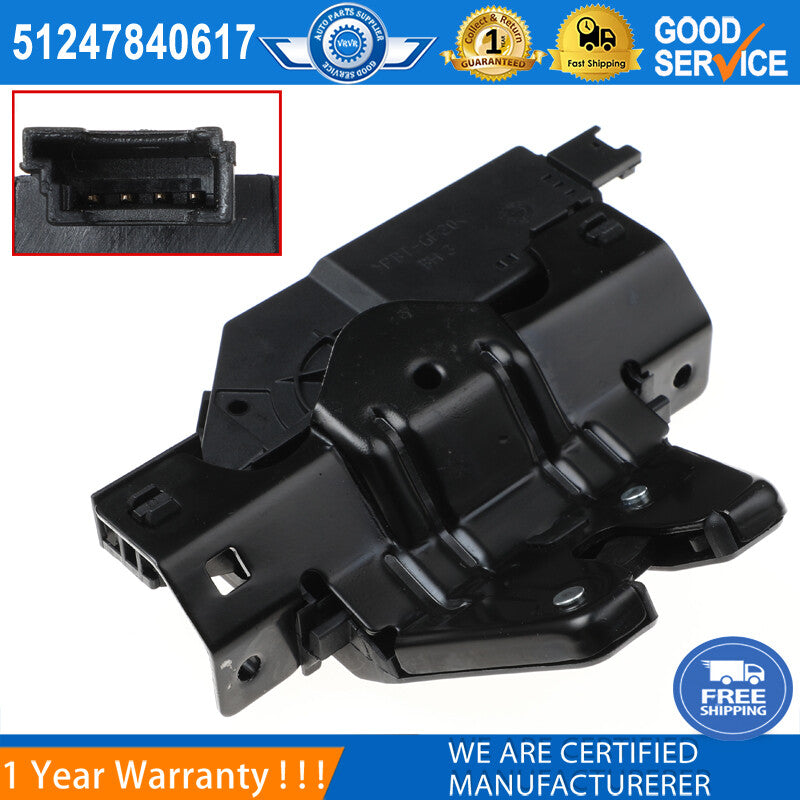 51247840617 new trunk lid latch assembly actuator for BMW 3 Series E46.