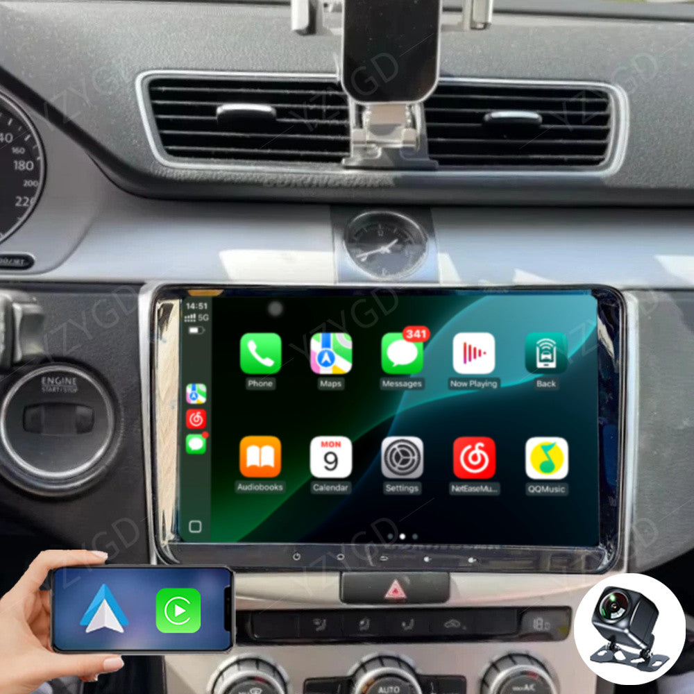 for Volkswagen for Passat CC 2008-2011 Carplay Car Stereo Radio GPS Navi Screen WIFI