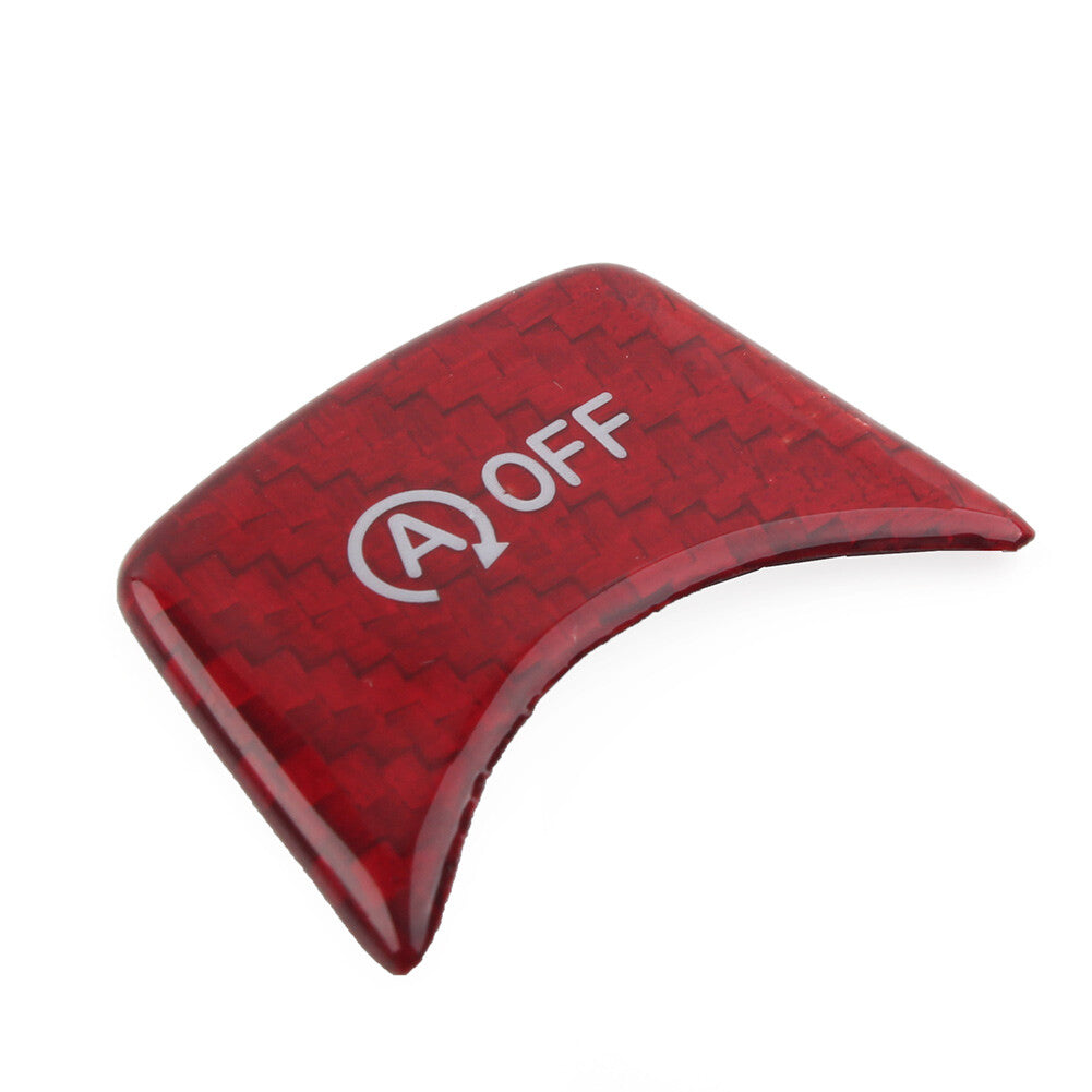 for BMW F20 F21 F22 F23 F30 F31 F32 Engine Start Ignition OFF Button Cover Red