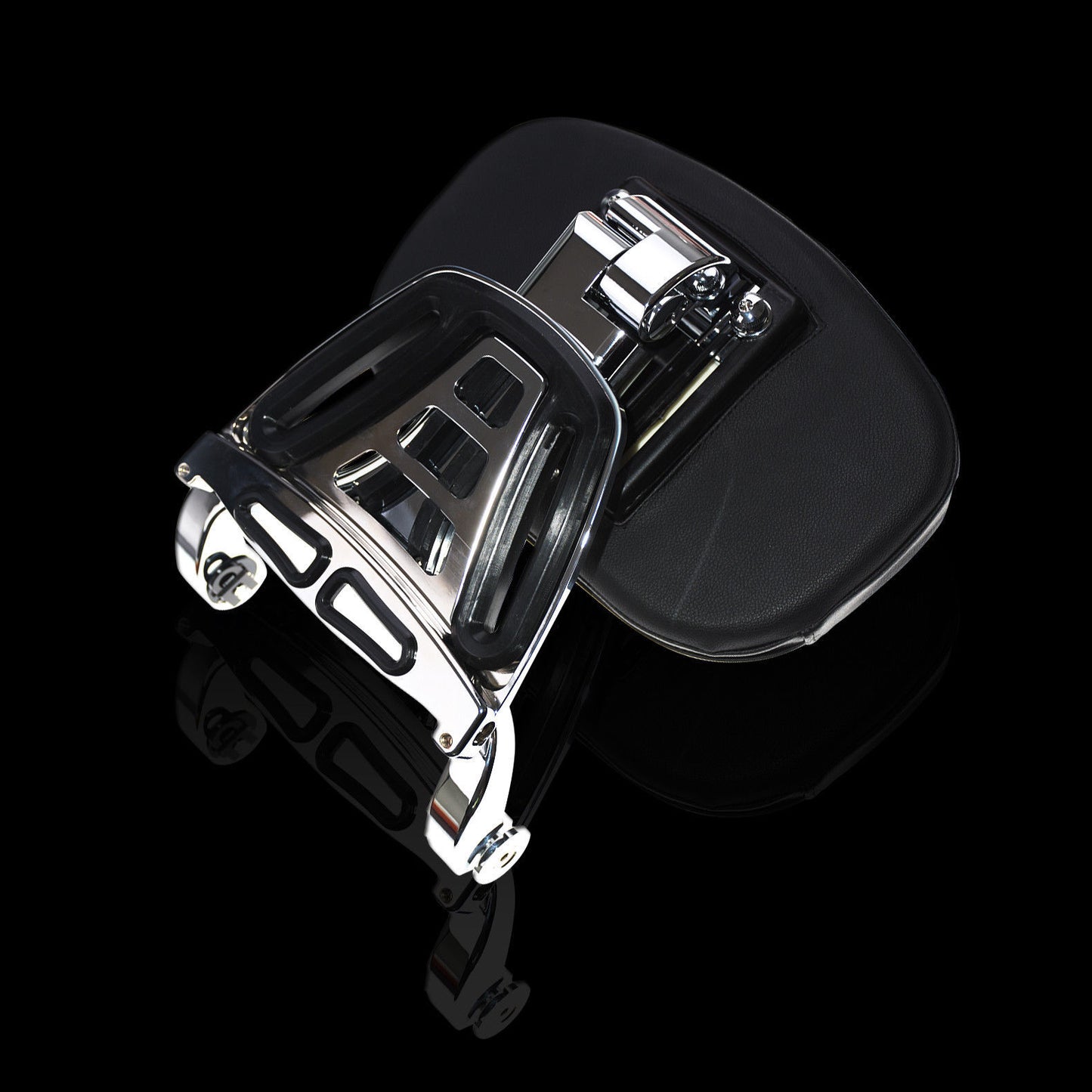 Adjustable Driver  Passenger Backrest Fit for Harley Touring Road King 14-2022
