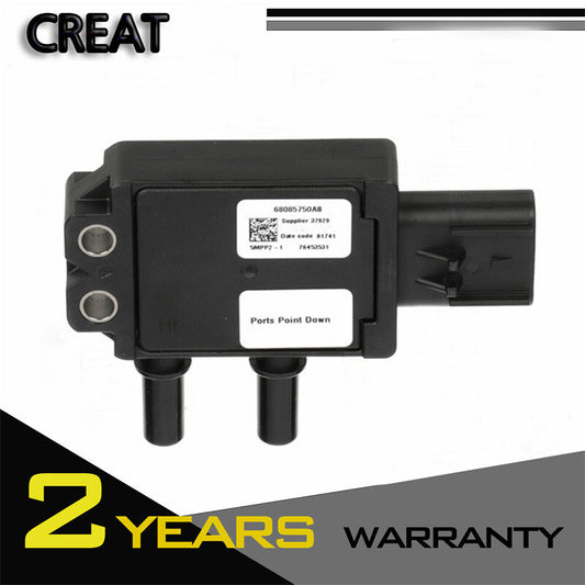 The exhaust differential pressure sensor is suitable for 13-17 rpm engines, 2500 rpm, 3500 rpm, 4500 rpm, 5500 rpm, and 6.7L engines.