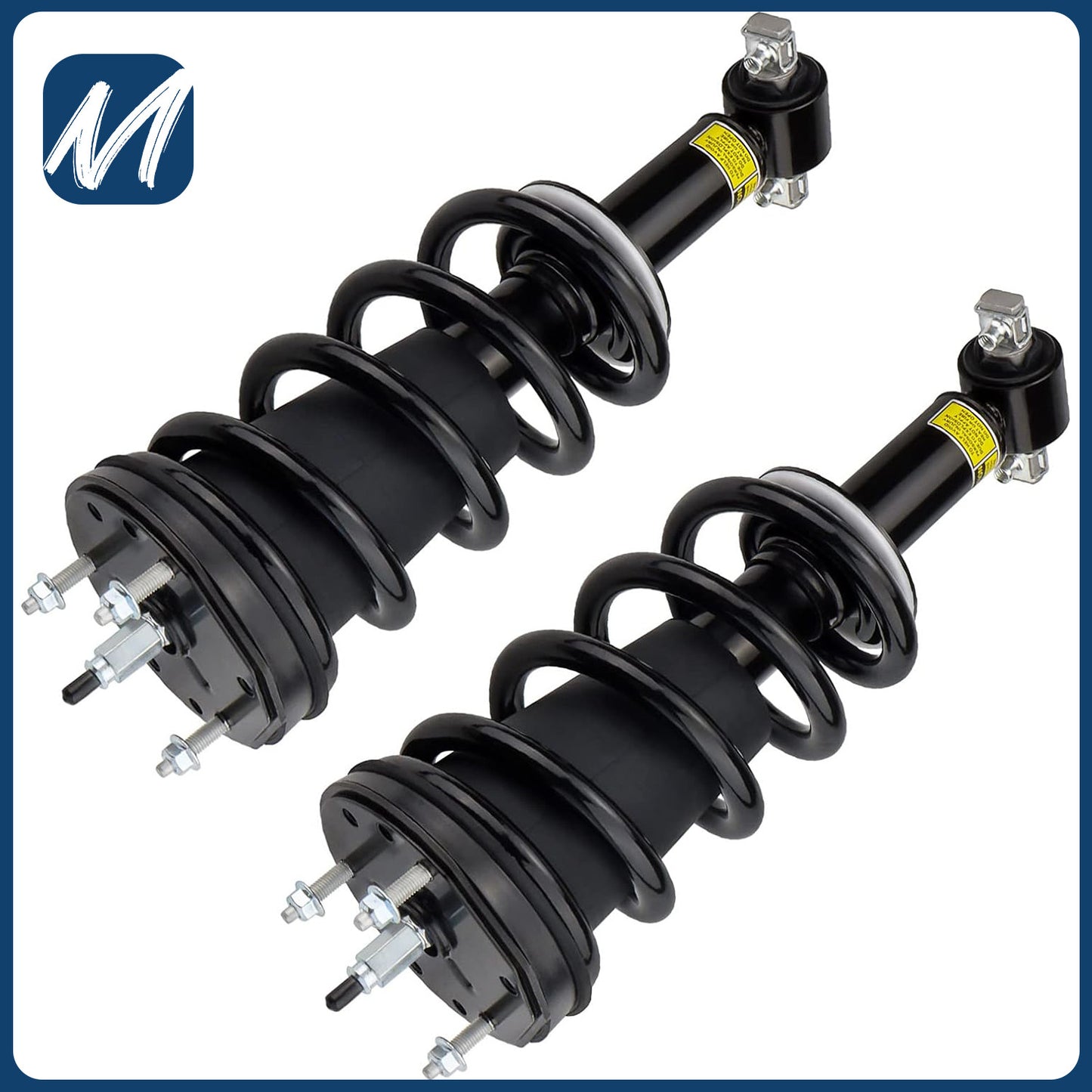 2X Fit for Mercedes W221 C216 S550 S600 CL500 CL600 Front Shock Struts ABC Hydraulic