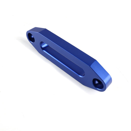 Blue Hawse Fairlead for Synthetic Winch Rope Cable Lead Guide ATV Blue Aluminum