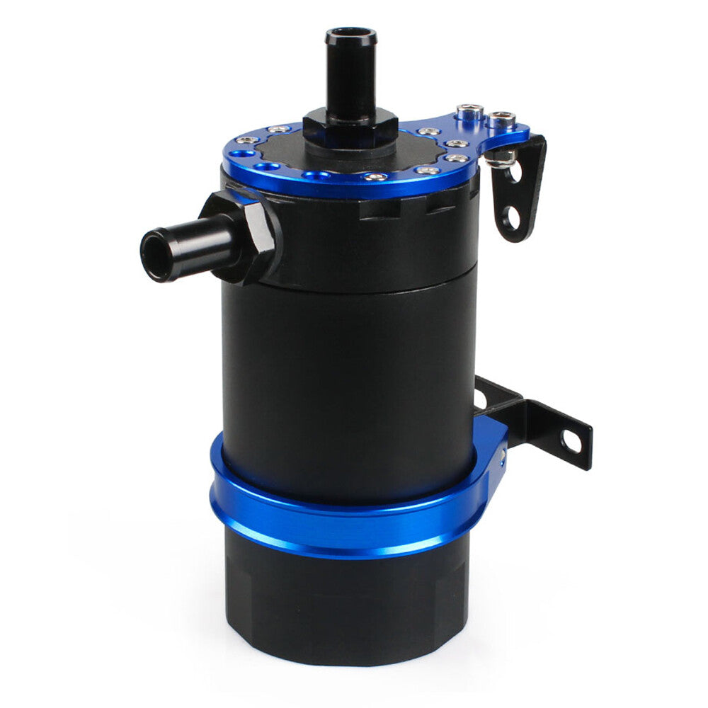 Baffled Billet Oil Catch Can Universal Reservoir Turbo Aluminum Oil Catch Tank