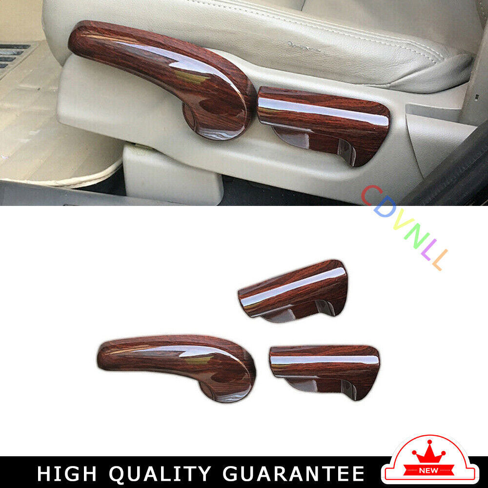 for Seat Adjustment Button Panel Trim for Honda CRV CR-V 2012-2016 Peach Wood Grain