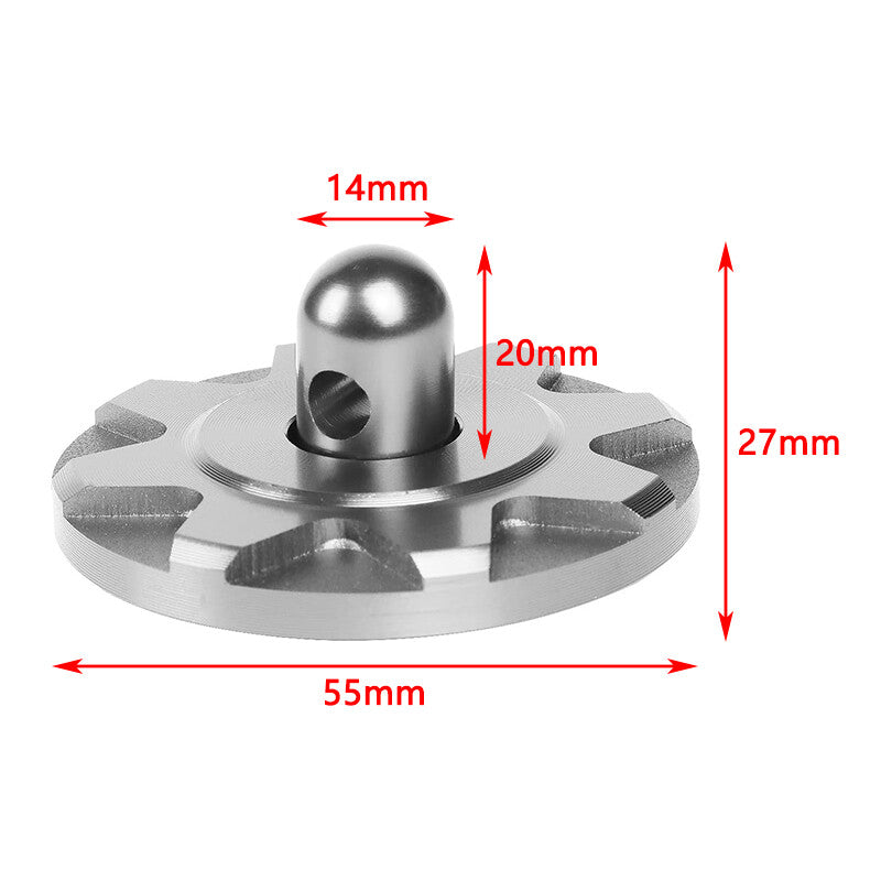 Silver Hardware Bonnet Racing Hood Pin Lock Appearance Kit Universal Aluminum