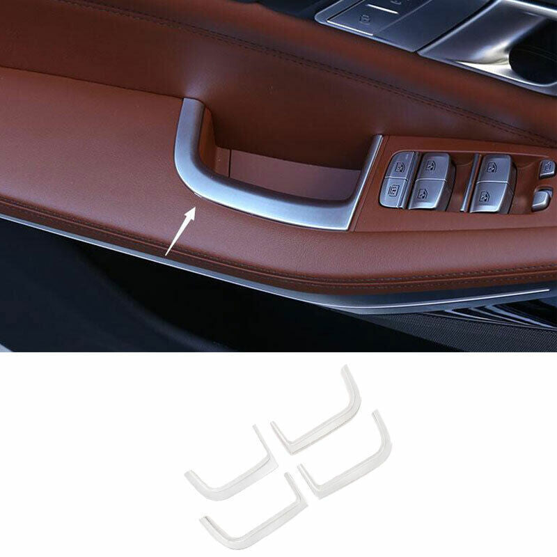 for BMW X5 G05 2019-2023 ABS Chrome Inner Door Box Frame Cover Decoration Trims