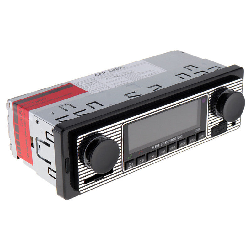 1DIN 4-Channel Wireless Bluetooth In-Dash Car FM Radio Stereo Player USB Charger