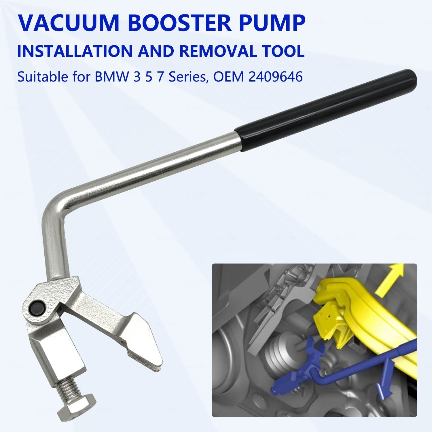 Vacuum Brake Booster Pump Tool Fit for BMW 3 Series MP Brake System 2409646
