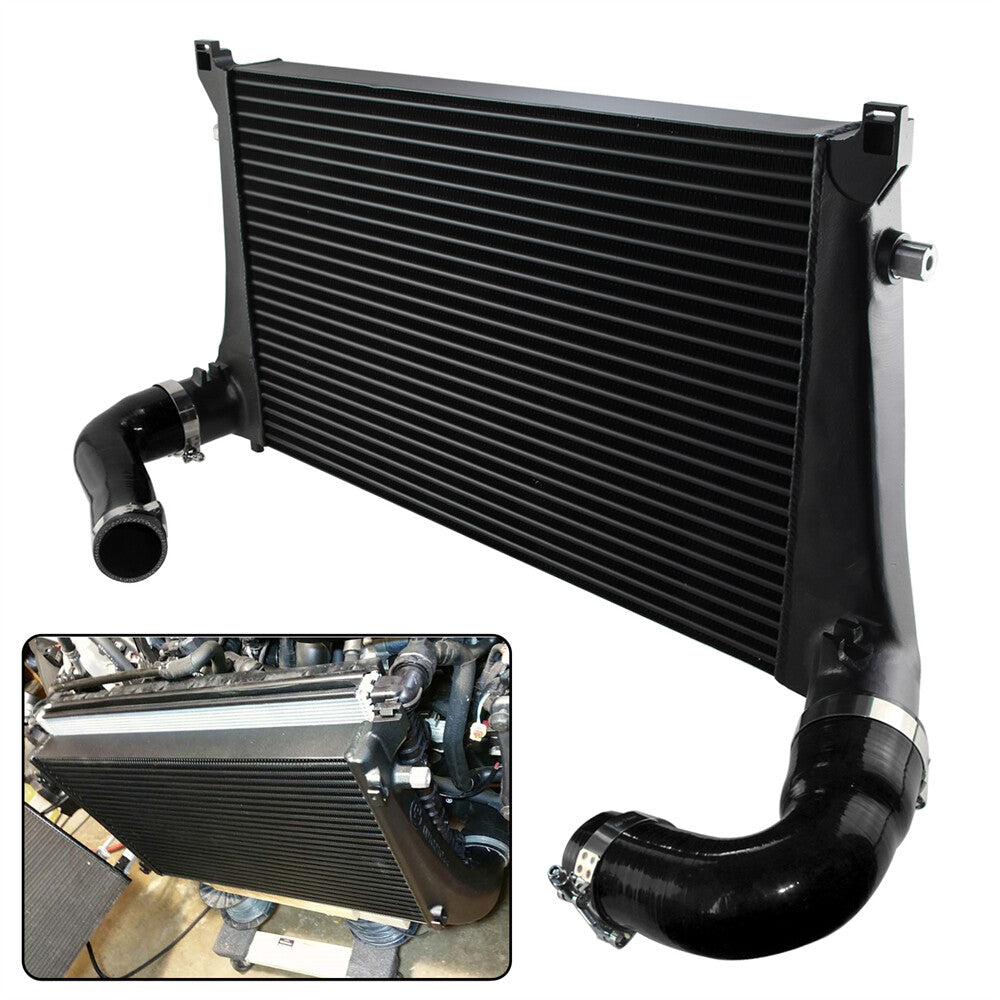 For MK7 GTI for Golf R VAG 1.8T 2.0T 8V A3 S3 Inlets 70MM Competition Intercooler
