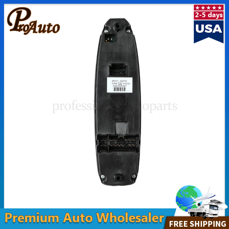 Door Master Window Switch Left Driver For 2014-2020 for INFINITI Q50 25401-4GA7A
