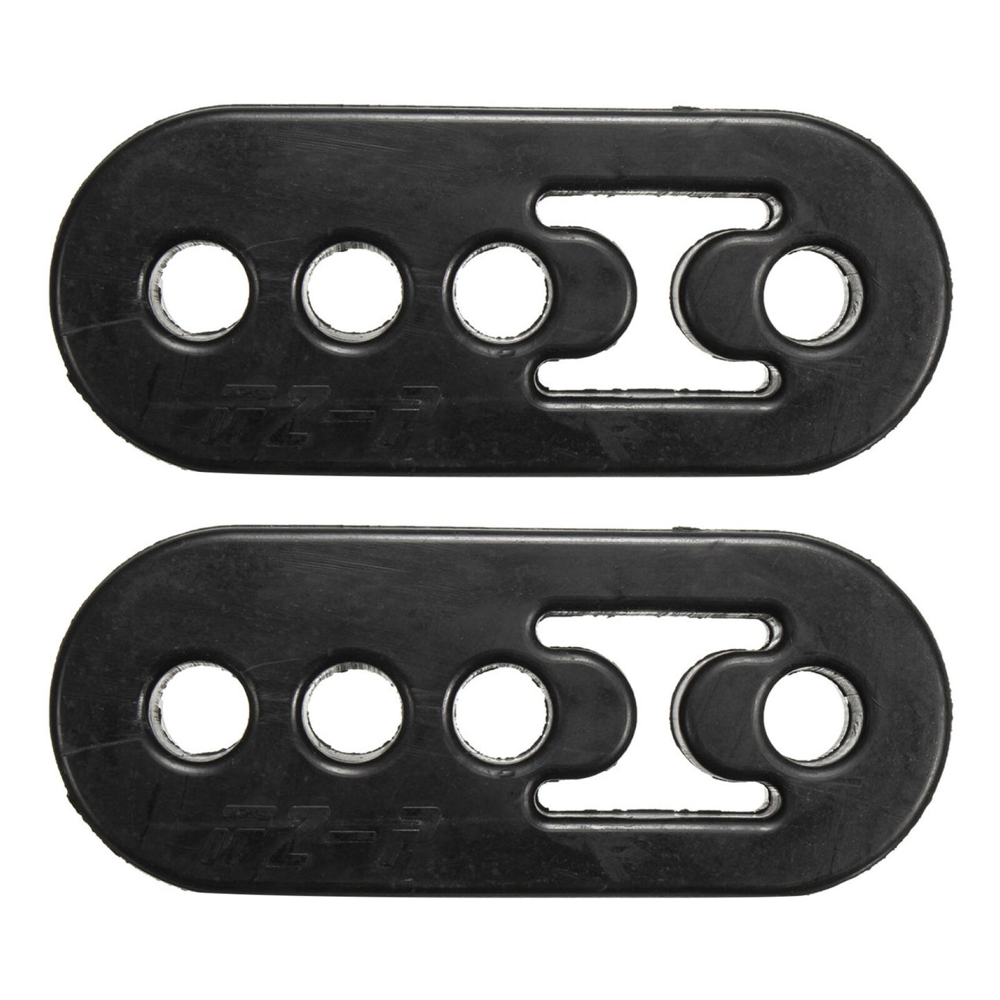 2Pack Universal Car Rubber Exhaust Tail Pipe Mount Brackets Hanger Bracket