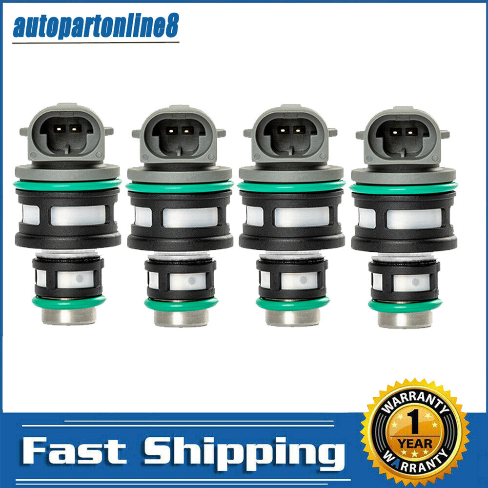 4¡Á Fuel Injectors 17113124 17113197 For 1994-1997 for GMC Sonoma for Chevrolet S10 2.2L