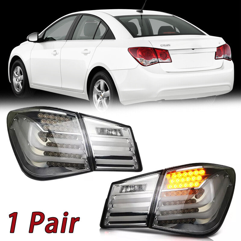 LED Taillights (DRL) and Rear Brake Lights (Smoke-Finish) for Chevrolet for Cruze 2009-2015