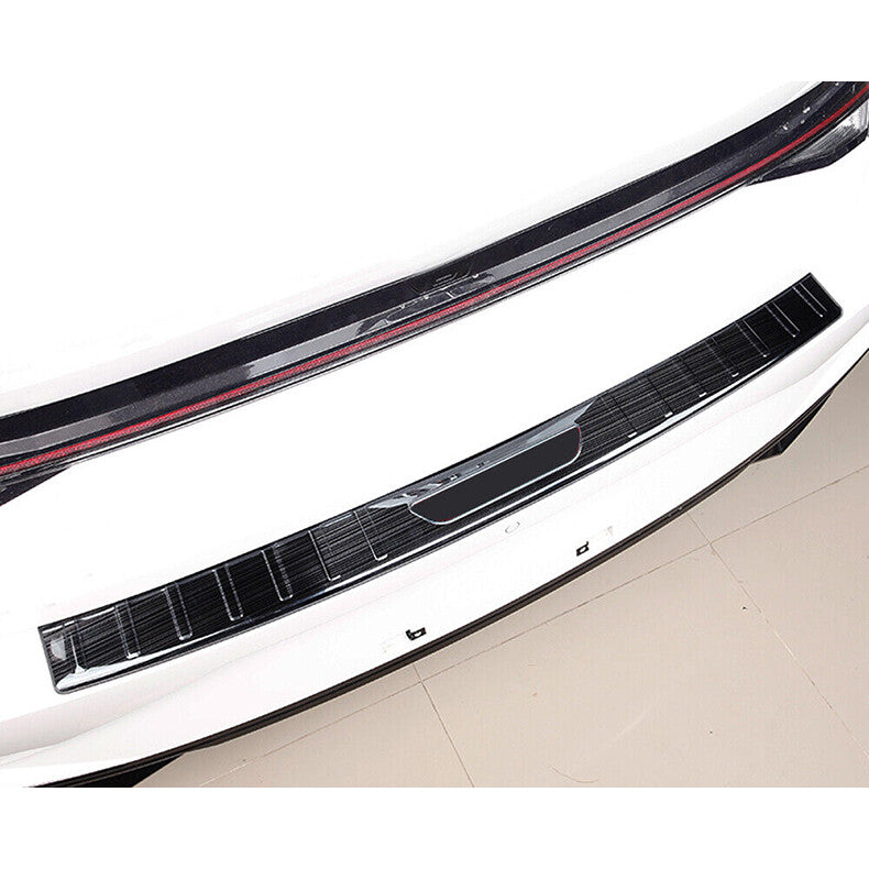 for Hyundai for Elantra 2021-2023 Black steel Rear Bumper Protector Guard Plate Trim