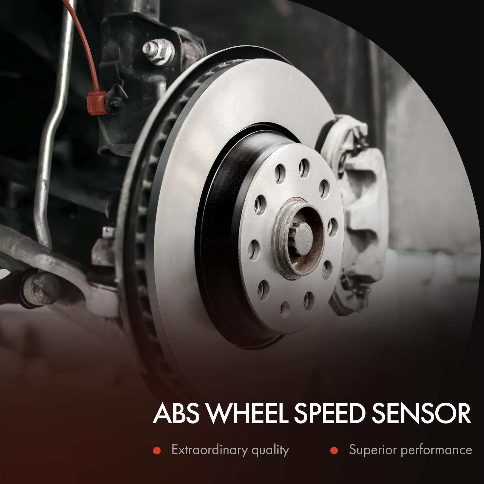 The new ABS wheel speed sensor is compatible with the for Land Rover for Range Rover Evoque rear left or right wheel speed sensor.