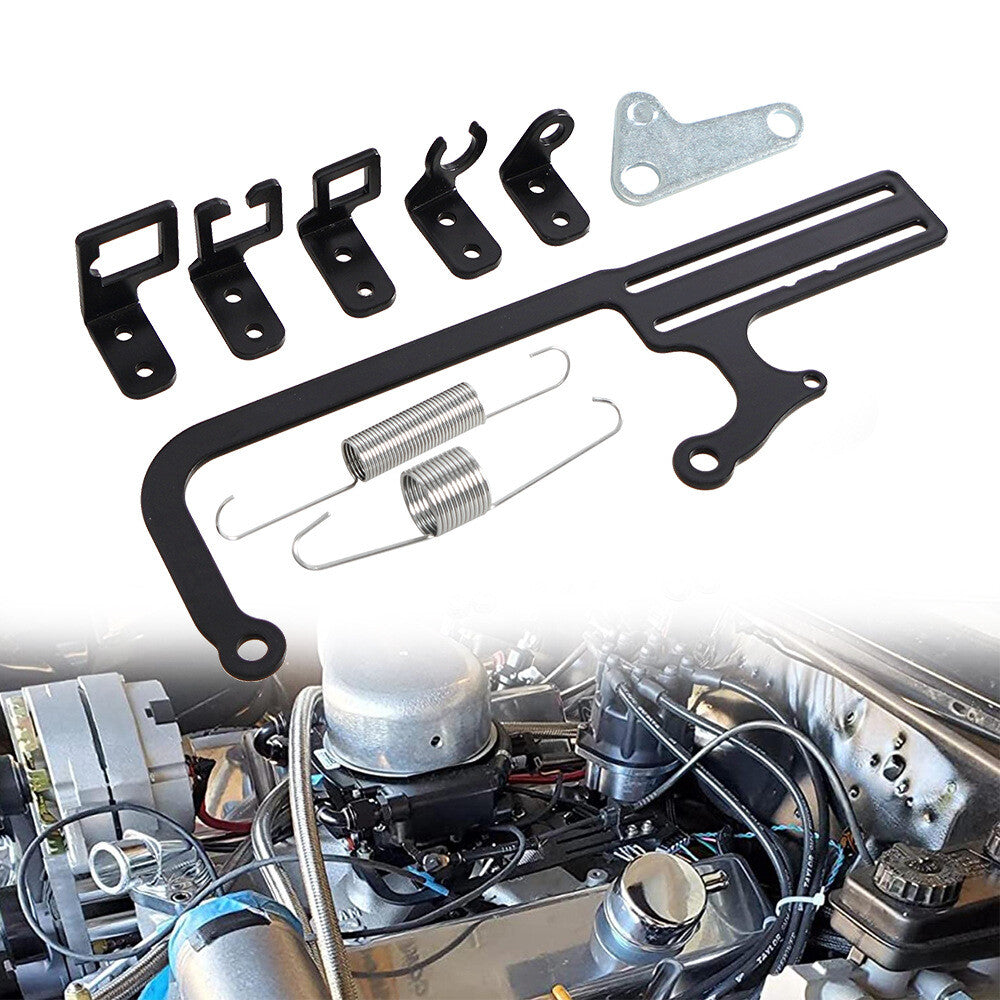 Suitable for 304147 EZ-EFI cable mounting kit, carburetor throttle cable mounting bracket, black.