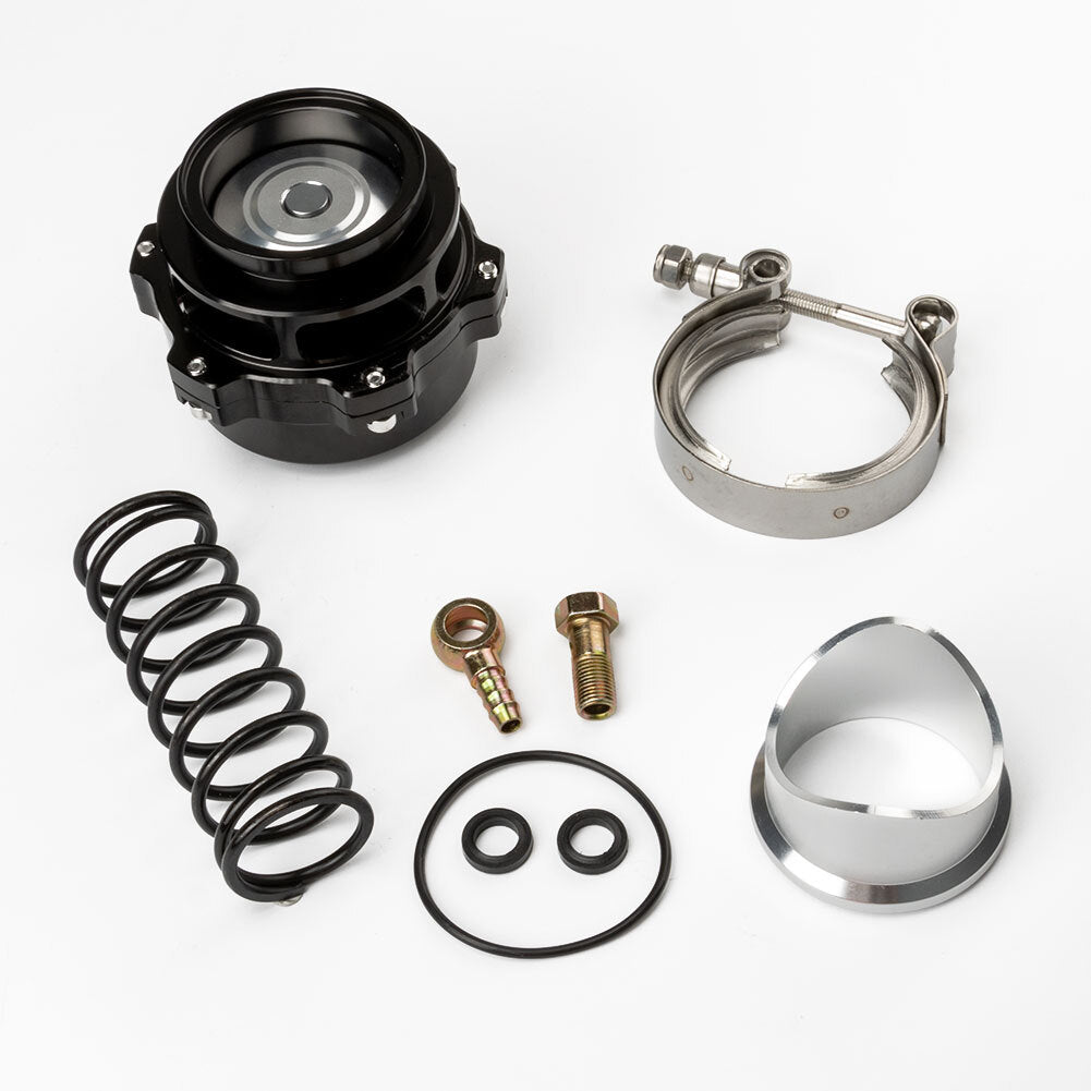 119-10634 Black Q Series 50mm Blow Valve (Version) 2) Tial Flange Kit