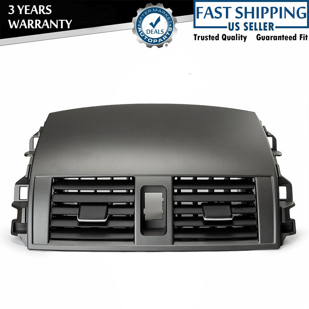 Center Dash Air Conditioning Socket Ventilation Panel for Toyota for Corolla 2008-2011 2012 2013