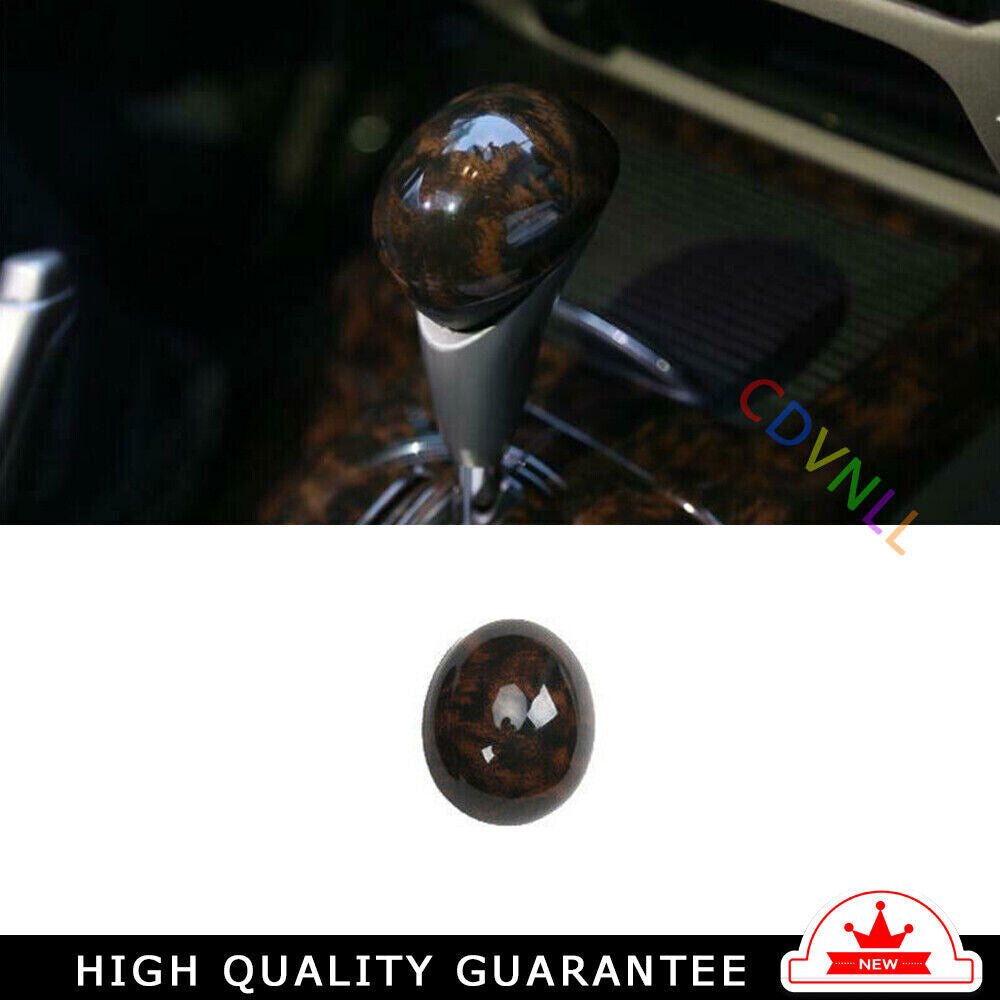 Gear Shift Knob Head Cover Trim 1 Fit for Honda for Civic 8th 2006-2011 Wood Grain