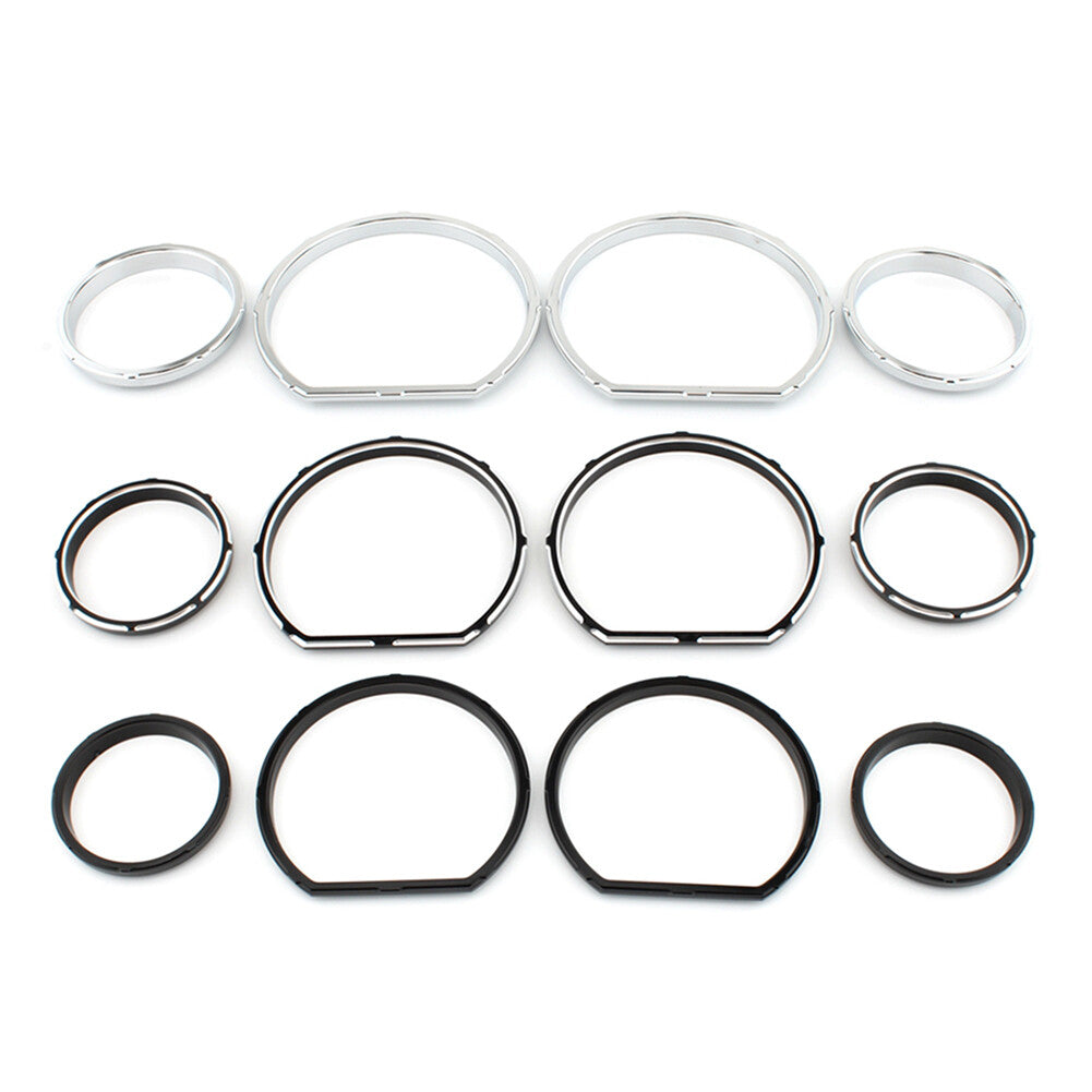 Instrument Board Gauge Bezel Kit for Harley Touring Electra Street Glide 2014-23