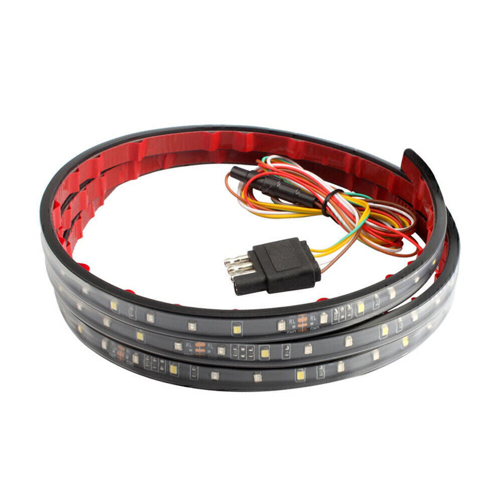 60 Long 5 Functions Full LED Rear Brake Reverse Truck Tailgate Light Strip Bars