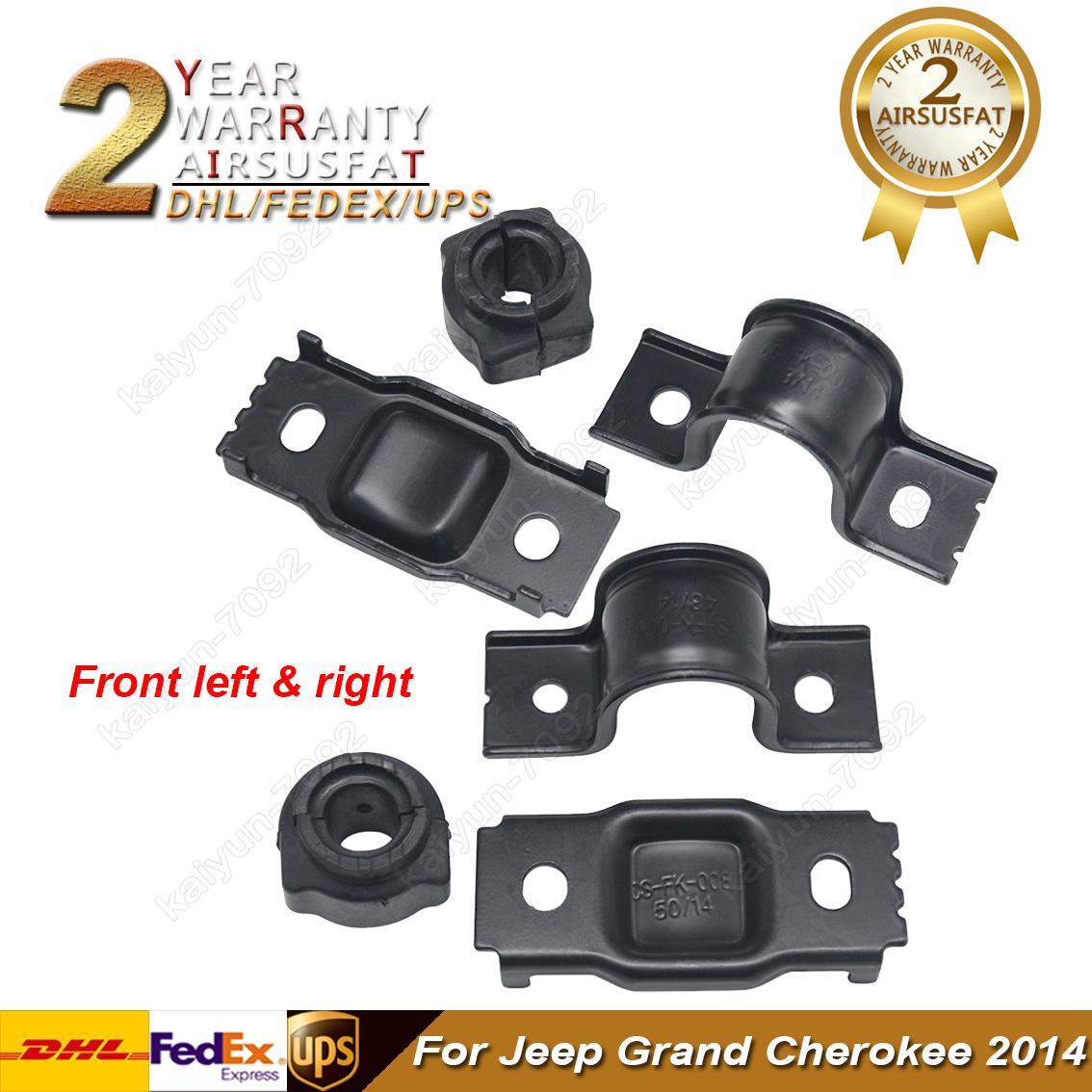 1 Set for Jeep Grand Cherokee 2014-Front Left Right Stabilizer Bar Bushings