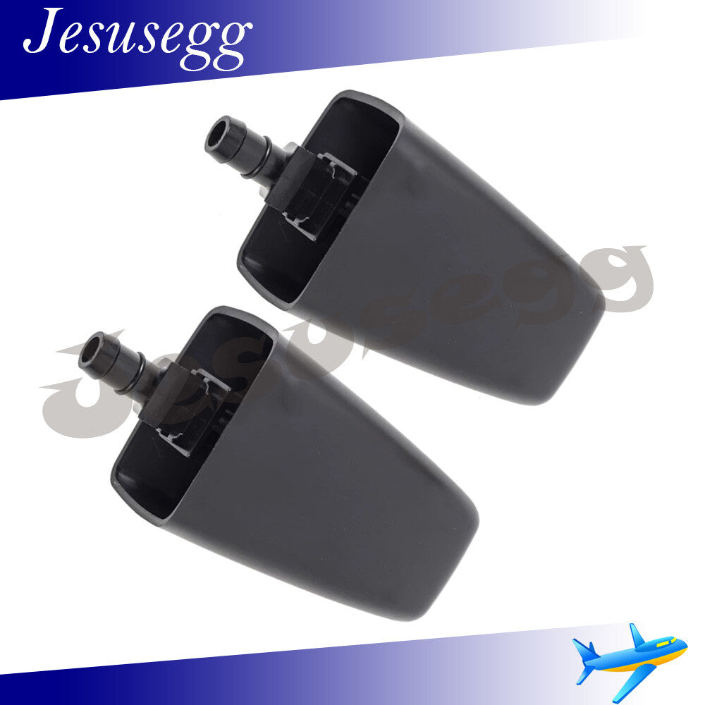 2 Pcs Front Bumper Headlamp Washer Nozzle Jet for Toyota for Land Cruiser 100 98-07