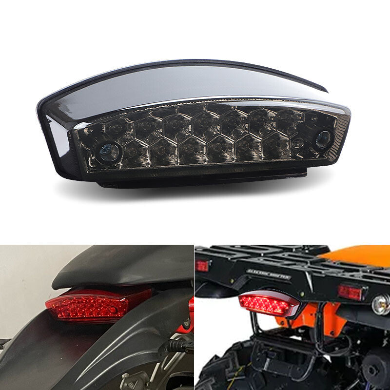Motorcycle Smoke LED Tail Brake Light Stop Running Lamp for Honda for Suzuki for Yamaha