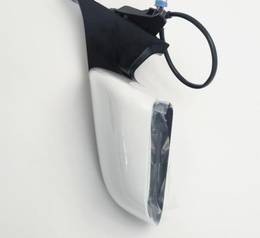 Driver Side View Mirror White Left For 1594111-00-C for Tesla for Model Y 2020-2023