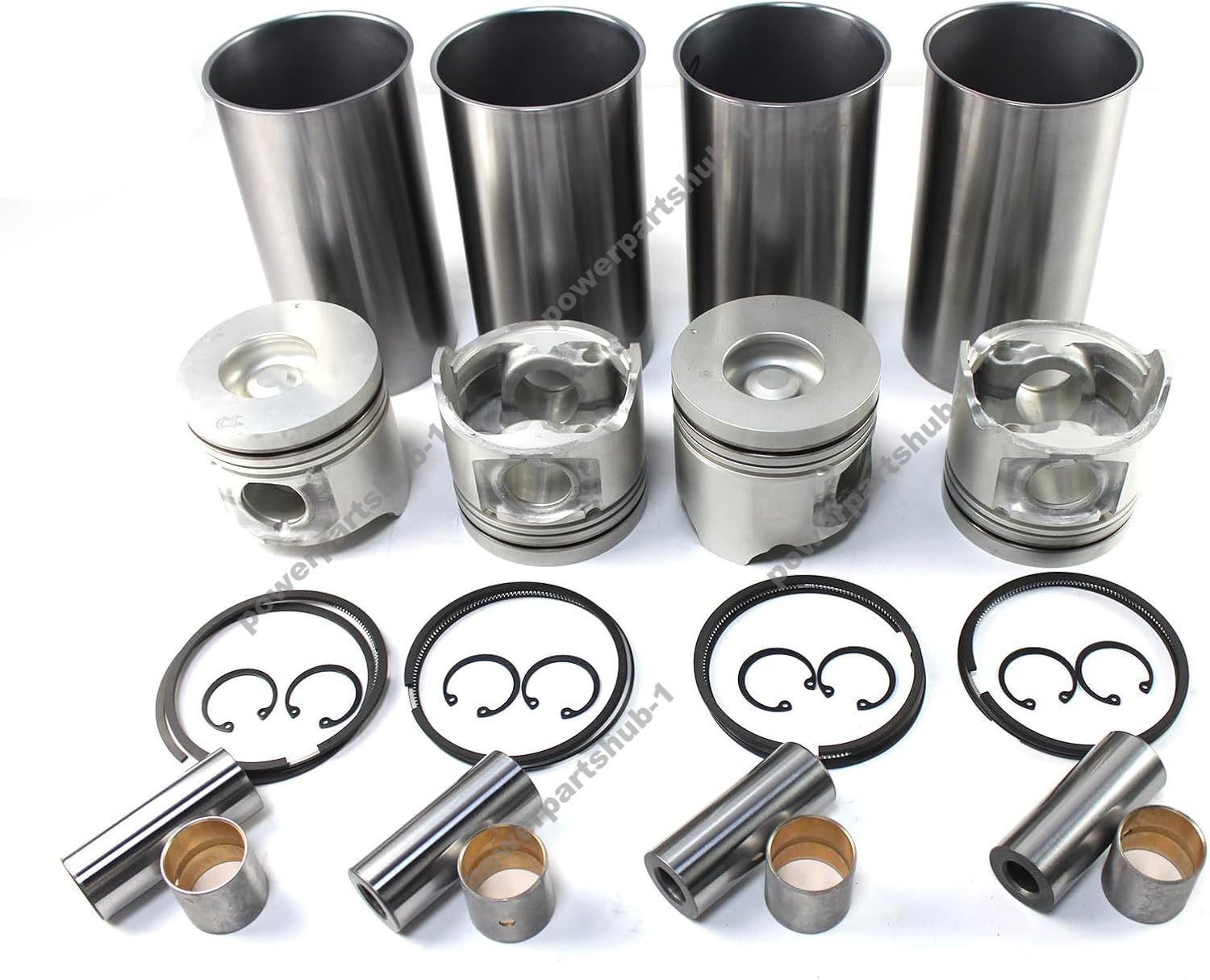 Overhaul Rebuild Kit with Valve Kit for Isuzu DMAX 4JK1 4JK1T Engine