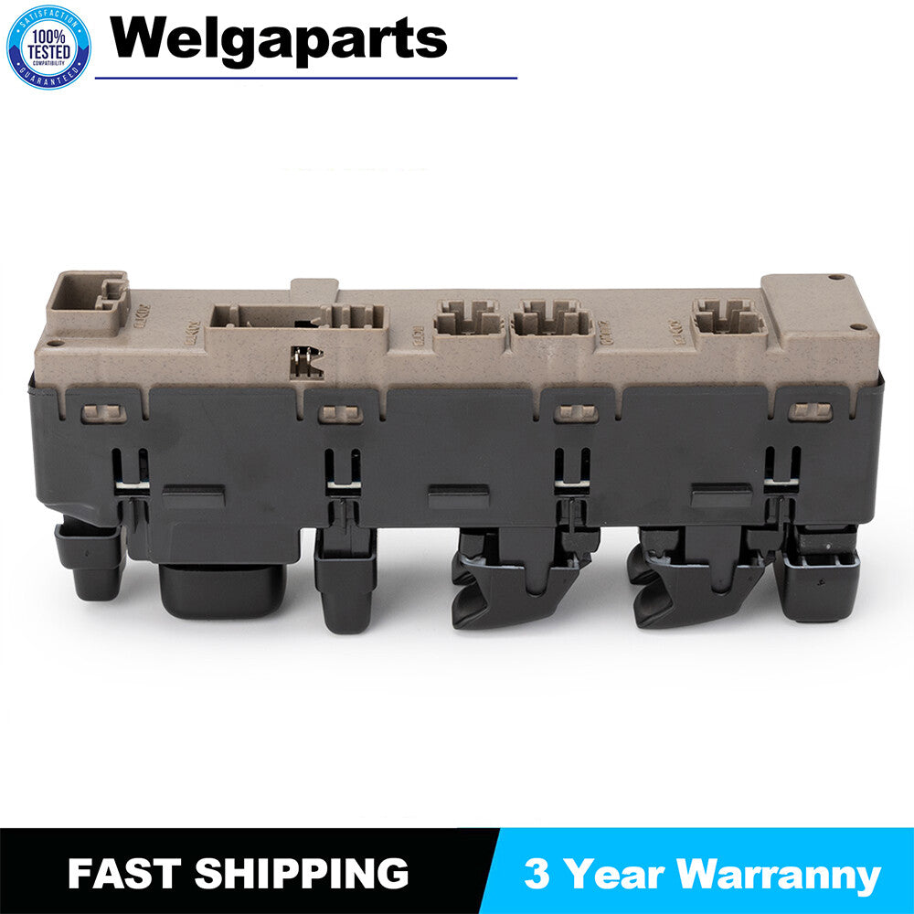 1X 15883320 Front Driver Left Side Power Window Switch Black for Chevy 2023
