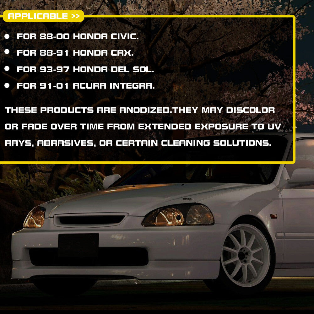 4PSC Suspension Coilover Shock Top Hat Fit for Honda 92-00 for Civic DX LX EX EK RED