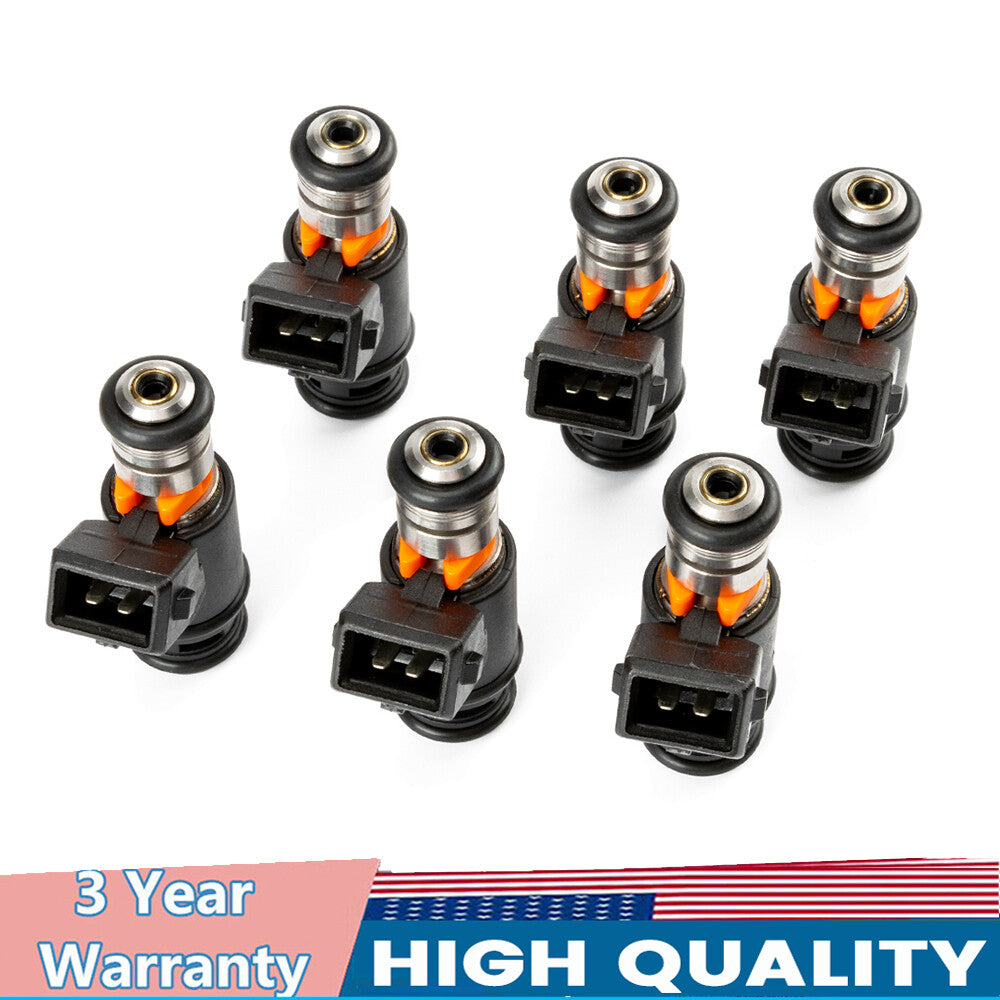 6 IWP022 021906031D fuel injectors suitable for 99-2003 for Volkswagen for Golf for Jetta EuroVAN 97 V6 2.8L