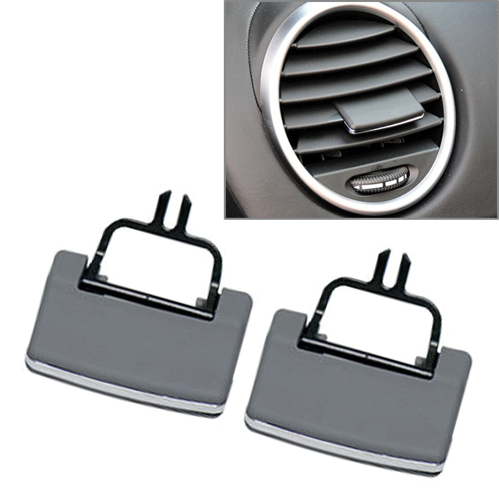 Grey A/C Air Vent Outlet Tab Clip Repair Kit Fit for Mercedes W164 X164 ML GL Class