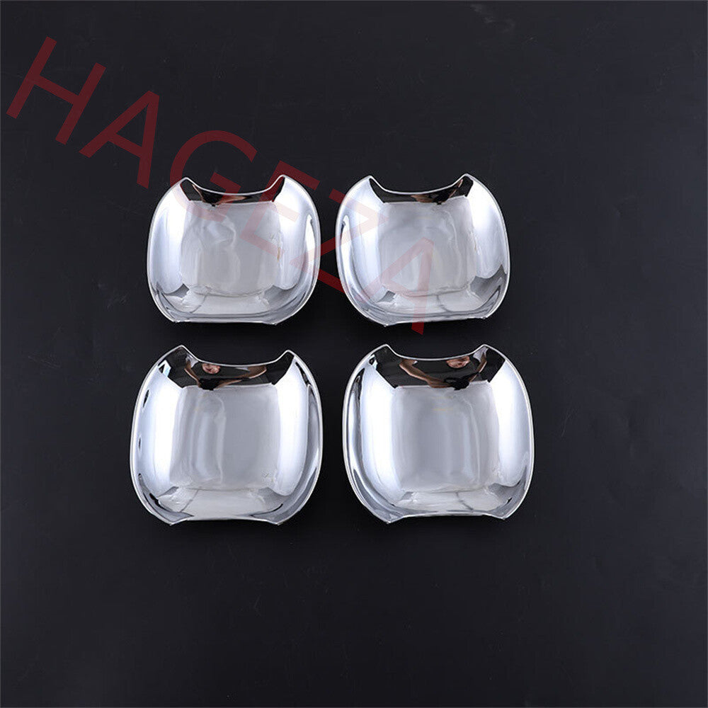 Chrome ABS Side Door Handle Bowl Cover For Toyot@ for Land Cruiser Prado LC250 2024+