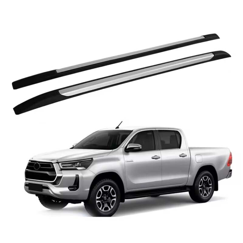ABS Plastic Universal 2 Offroad Car Roof Rack Rail for TOYOTA HILUX VIGO REVO
