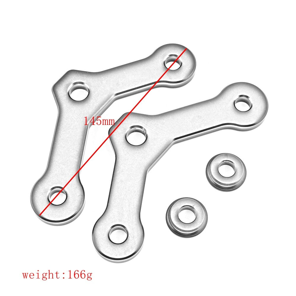 CNC Aluminum Suspension Lowering Link Kit 20mm for Kawasaki NINJA650 Z650 17-23