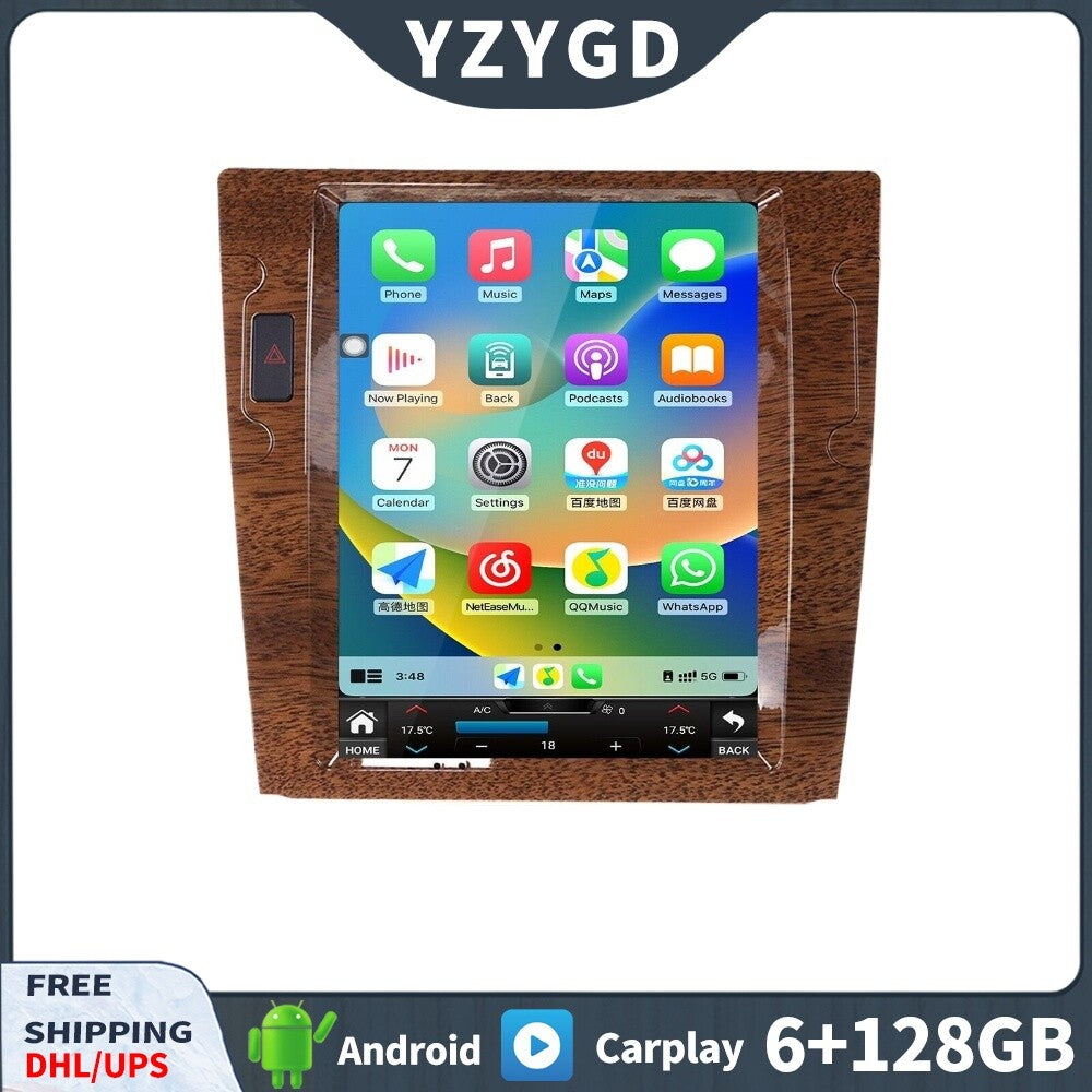 for Volkswagen Phaeton 2003-2013 CarPlay Stereo Car Radio Receiver GPS Screen