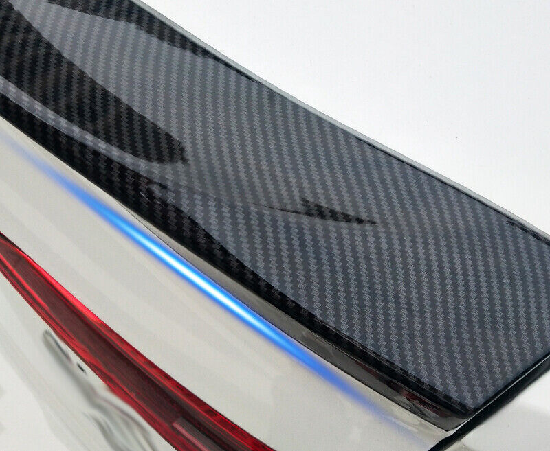 Rear Boot ABS Carbon Fiber Spoiler Wing Flap for Volkswagen for Jetta 19-20 2023