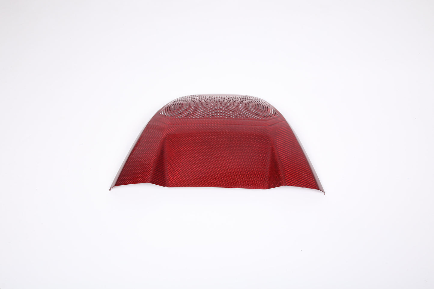 ABS Red Center Central Cup Holder Frame Trim Cover for Toyota Tundra 2022-2023