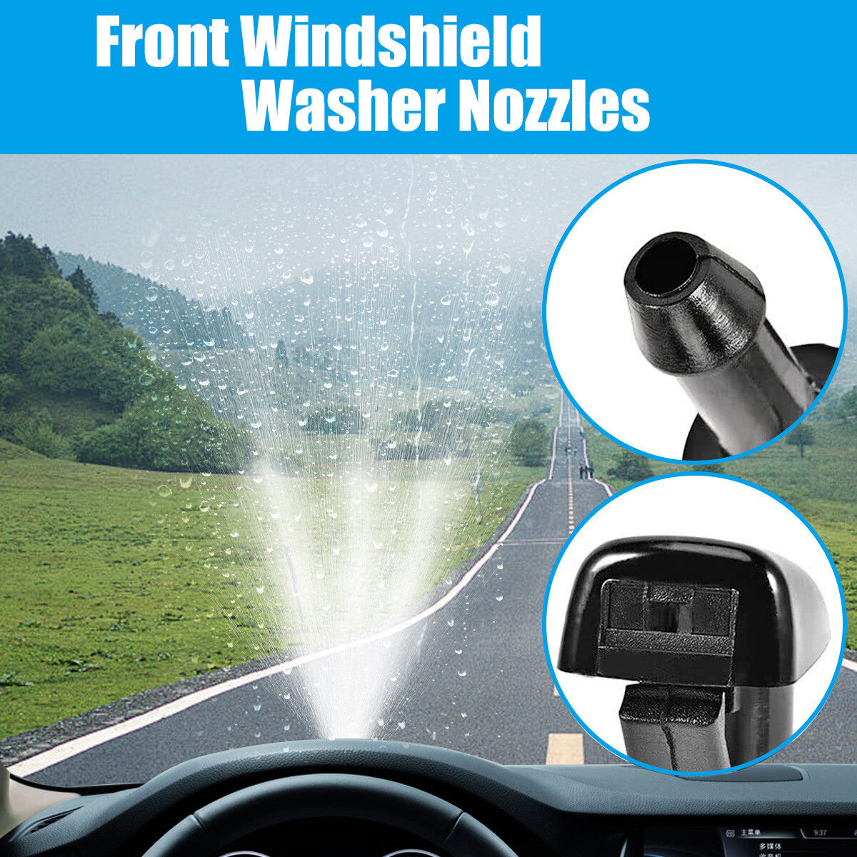 Windshield washer nozzle spray 85381-AE020 for Traverse for Buick Enclave